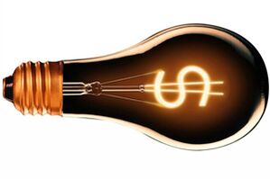 Le principe des économies avec un roset commercial d'énergie en énergie électronique